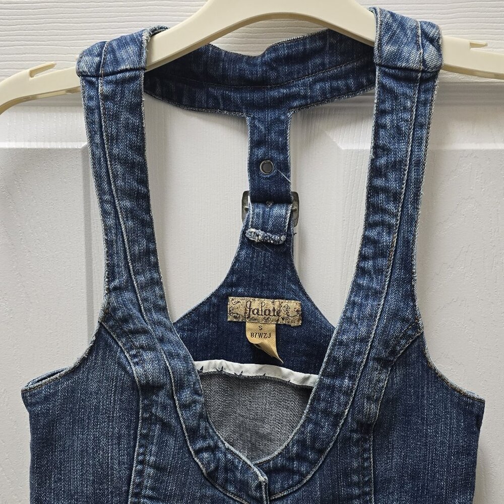 Galate Youth Denim Top Small